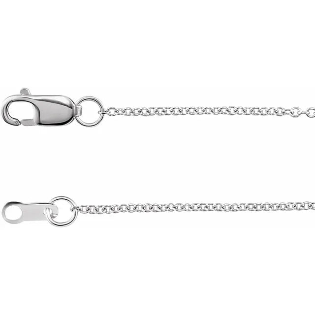 1.0 mm 18" Cable Chain