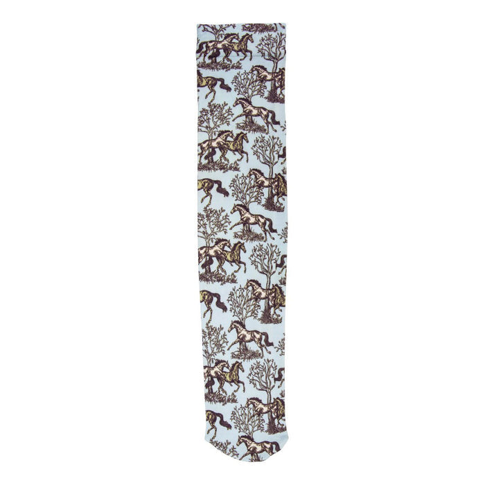 AWST Int'l Lila Blue Toile Socks