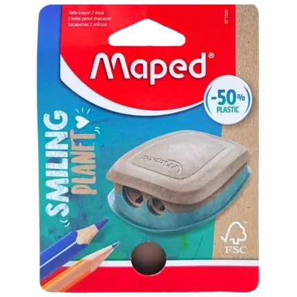Maped, Pencil Sharpener, Double Hole Box - 3154140715205