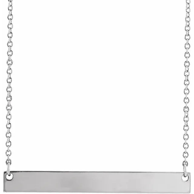 The "Love Lines" Bar Necklace