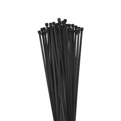 Volteck Plastic Wire Ties, 12 Inches, 50LBS, 50PK - 44308 MEGA
