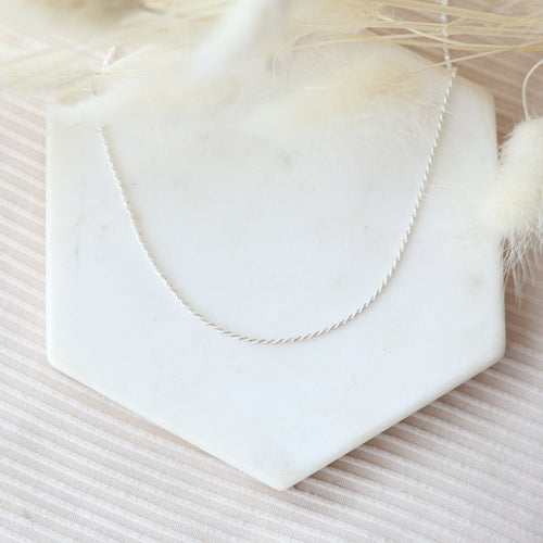 1.25 mm 20" Rope Chain