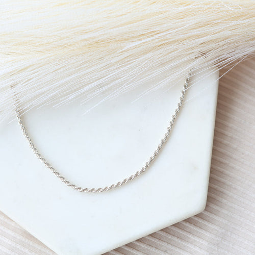 2.00 mm 18" Rope Chain