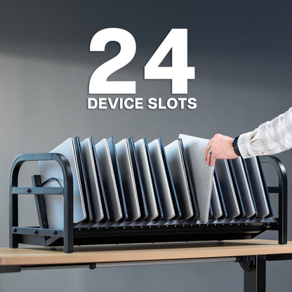 24-Device Open Charging Station