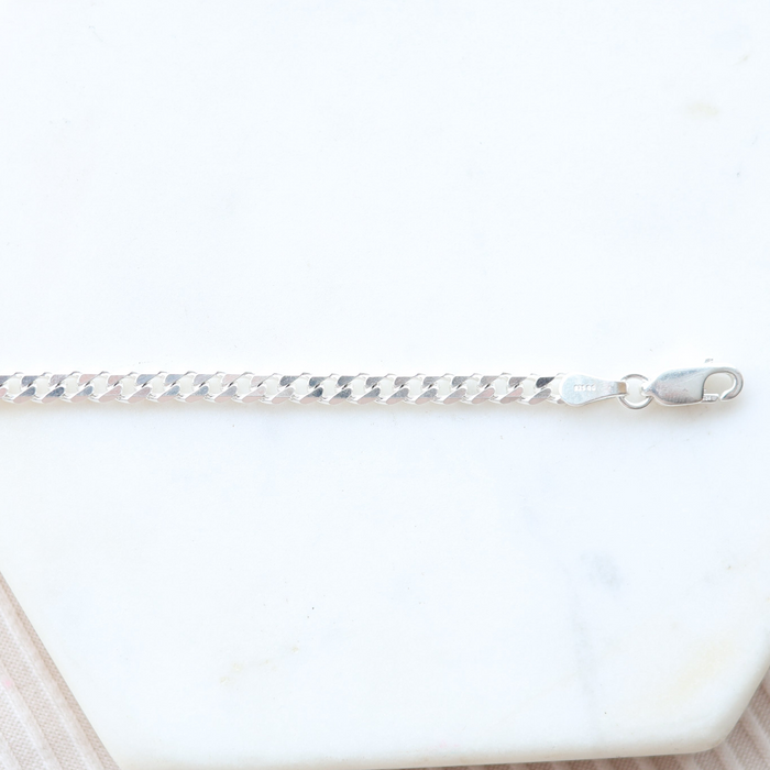 3.25mm 8" Curb Bracelet