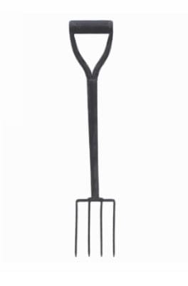 All Steel Fork with Metal Handle with "D-Grip" - TLSV002 MEGA