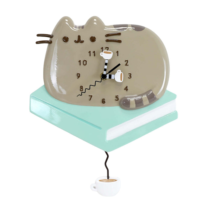 Allen Designs Pusheen | Pusheen Wall Clock | Wall Clock Resin