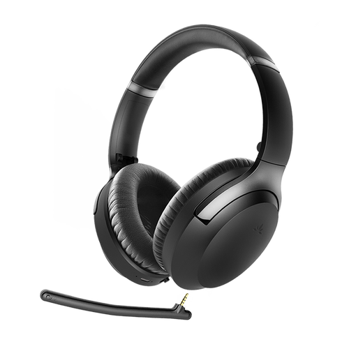 Aria Pro Bluetooth 5.0 HD Headphones with ANC and detachable boom mic