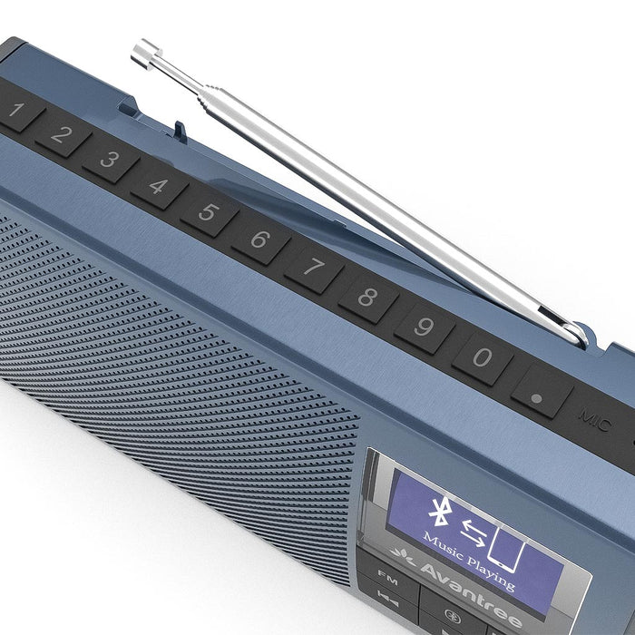 Audikast 4860 Wireless Speakers for TV & FM Radio 2-in-1, for Seniors with Voice Clarity, Low Latency, Long Range, with intuitive controls for easy navigation.
