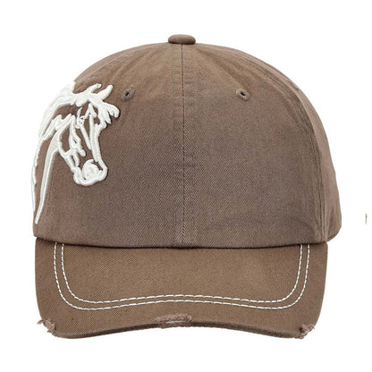 AWST Int'l Lila 3D Horse Head Cap - Breeches.com