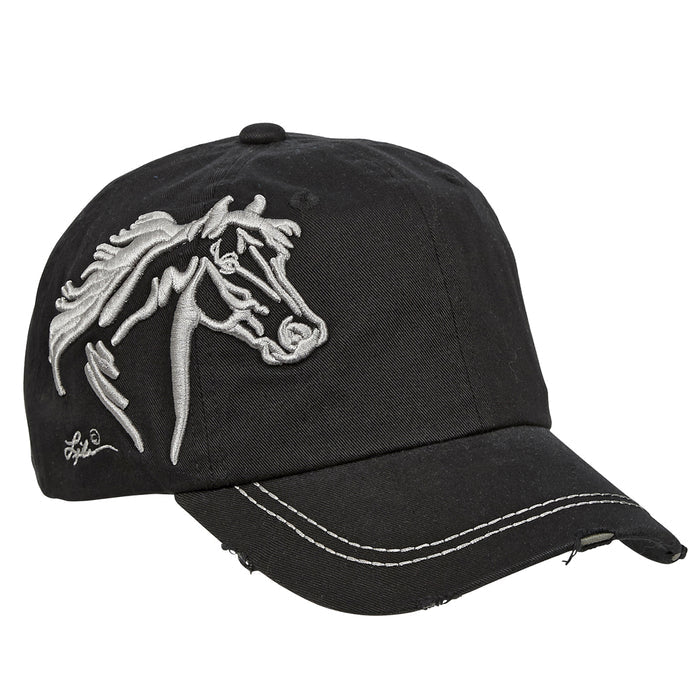 AWST Int'l Lila 3D Horse Head Cap - Breeches.com