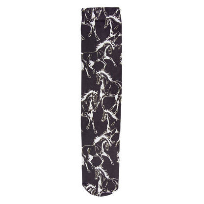AWST Int'l Lila Linear Horse Socks