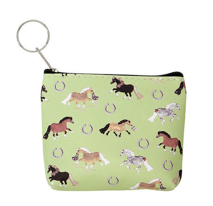 AWST Int'l "Lila" Pony Puff Coin Purses- Set of 12- Assorted