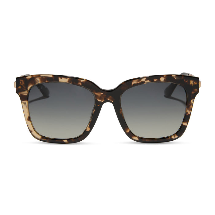 BELLA - ESPRESSO TORTOISE + GREY GRADIENT + POLARIZED front