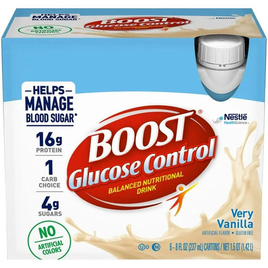 Boost Glucose Control Vanilla 6 Units / 237 mL / 8 oz -307550 ebuystt