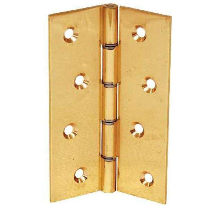 Butt Hinge Solid Brass H/Duty 4" x 3" x 3mm **
