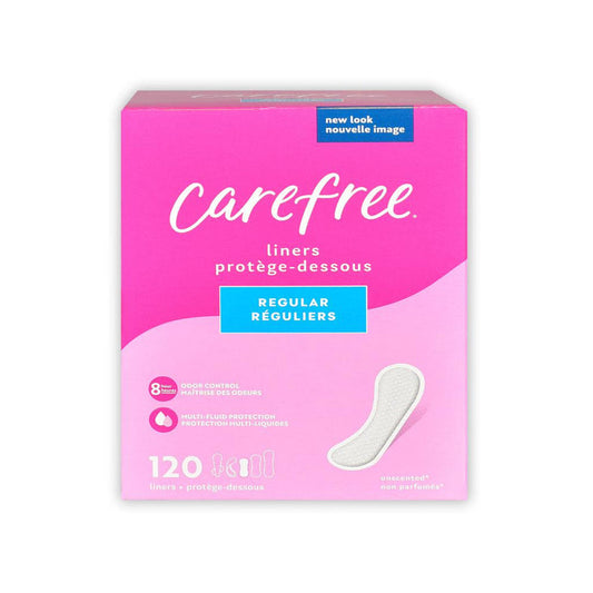 Carefree Panty Liners Regular 120 Units -293260 ebuystt