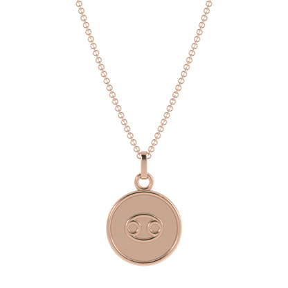 14k Rose Gold / Cancer (June 21 - July 22)