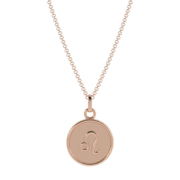 14k Rose Gold / Leo (July 23 – August 22)