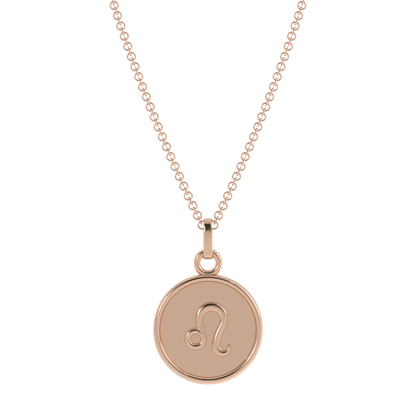 14k Rose Gold / Leo (July 23 – August 22)