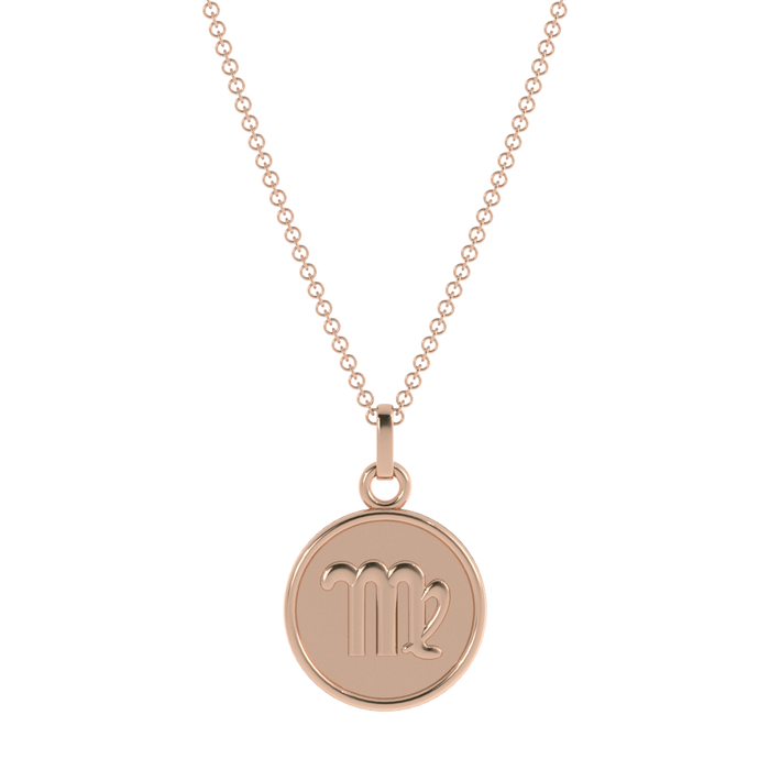 14k Rose Gold / Virgo (August 23 – September 22)