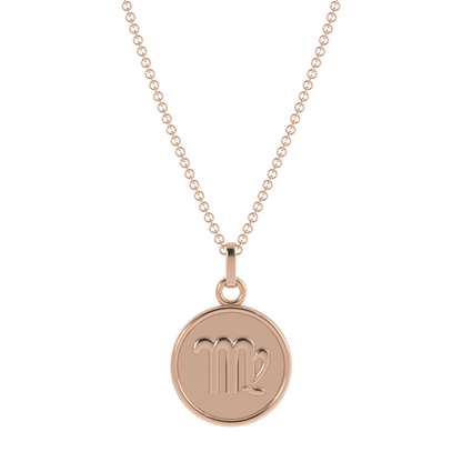 14k Rose Gold / Virgo (August 23 – September 22)
