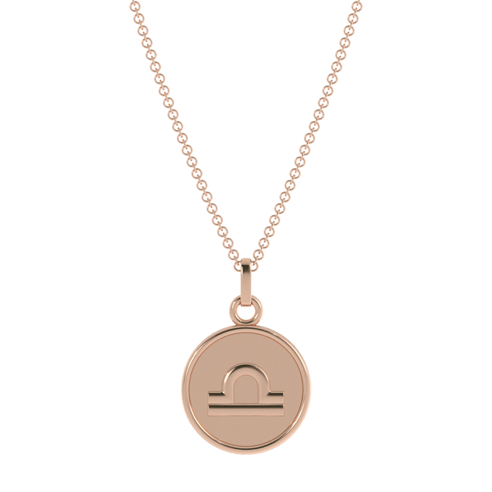 14k Rose Gold / Libra (September 23 – October 22)