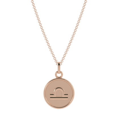 14k Rose Gold / Libra (September 23 – October 22)