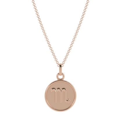 14k Rose Gold / Scorpio (October 23 – November 21)