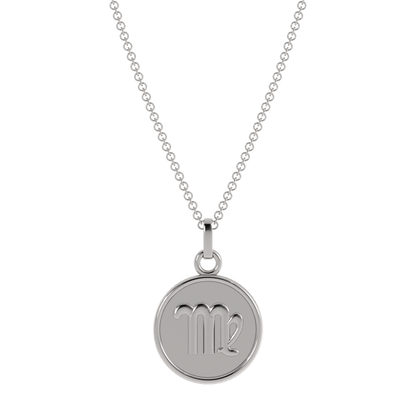14k White Gold / Virgo (August 23 – September 22)