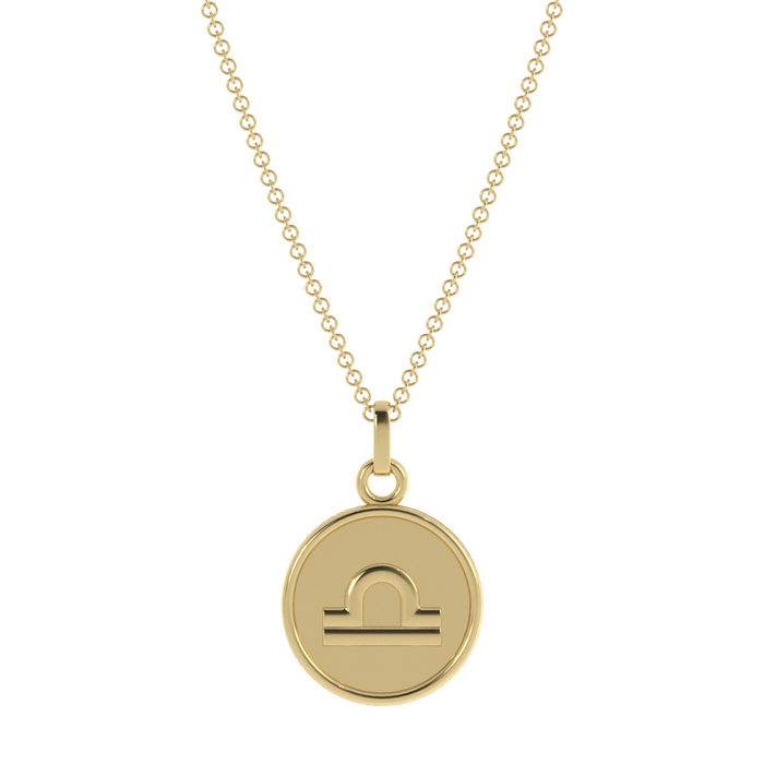 14k White Gold / Libra (September 23 – October 22)