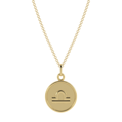 14k White Gold / Libra (September 23 – October 22)