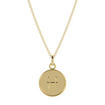 14k Gold Vermeil / Pisces (February 19 – March 20)