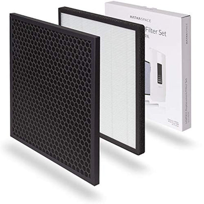 Certified Replacement Filters for HSP001 Smart True HEPA Air Purifier, 1 Set (True HEPA) - Eco Trade Company
