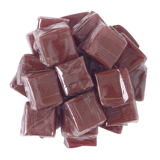 Chocolate Caramel Square Candy Wrapped - 5 LB