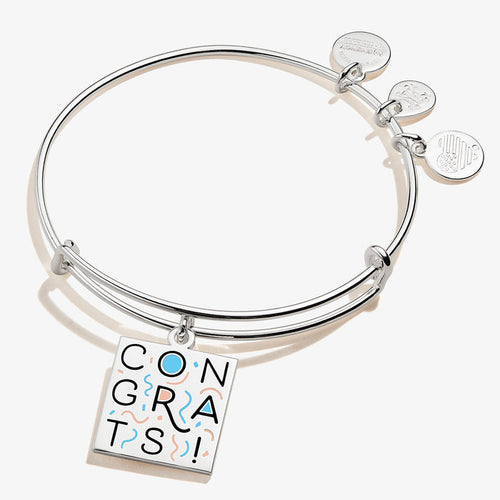 'Congrats!' Charm Bangle