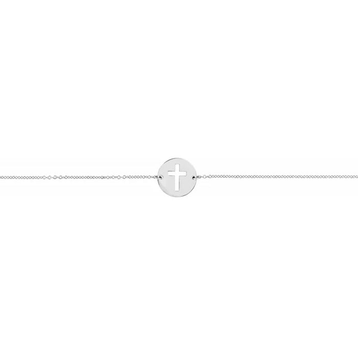 Cross Disc Bracelet