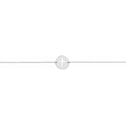 Cross Disc Bracelet
