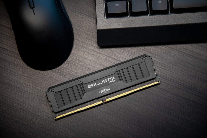 Crucial Ballistix MAX 4400 MHz DDR4 DRAM Desktop Gaming Memory Kit 16GB 8GBx2 CL19 BLM8G44C19U4B Black