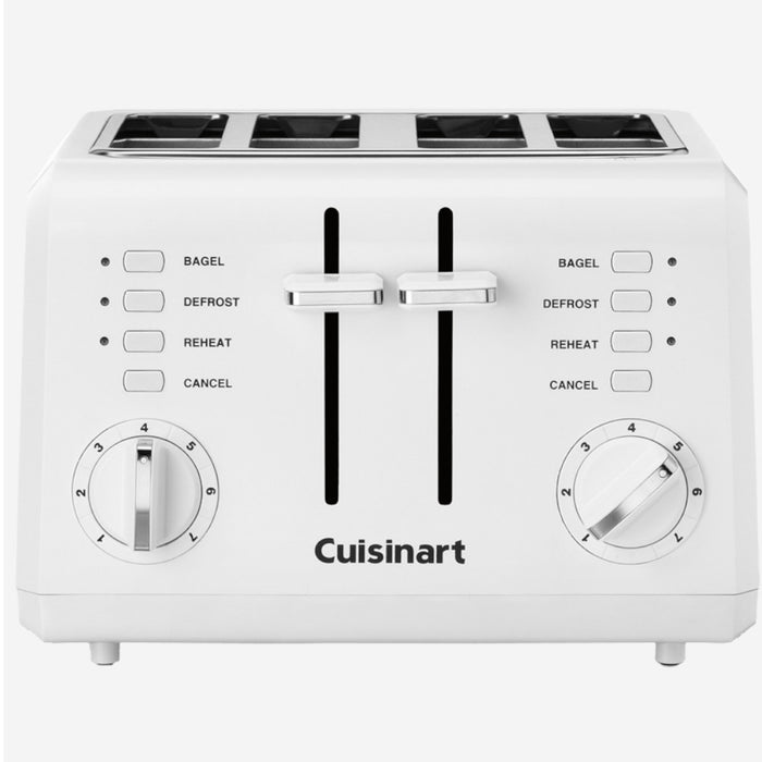 CUISINART CPT-142C 4-Slice Compact Toaster In White