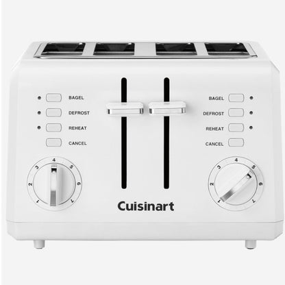 CUISINART CPT-142C 4-Slice Compact Toaster In White