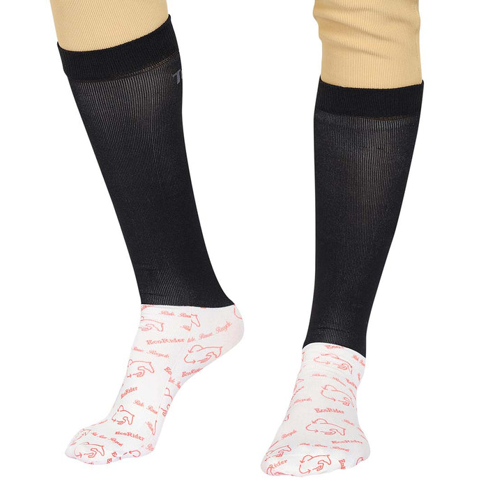 Ecorider By TuffRider Ladies 3 Pack Socks - Breeches.com