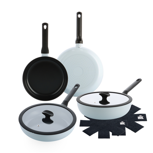 Enjoy Light Blue 4 pc set + Panbeschermers