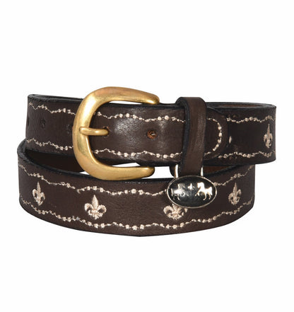 Equine Couture Children's Cacey Leather Belt - Breeches.com