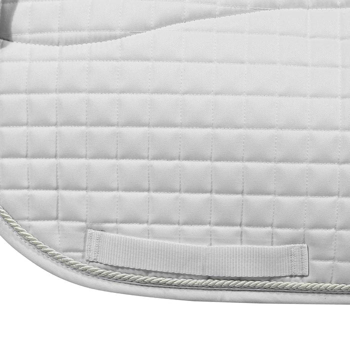 Equine Couture Regal Saddle Pad with White Sherpa Fleece and CoolMax lining