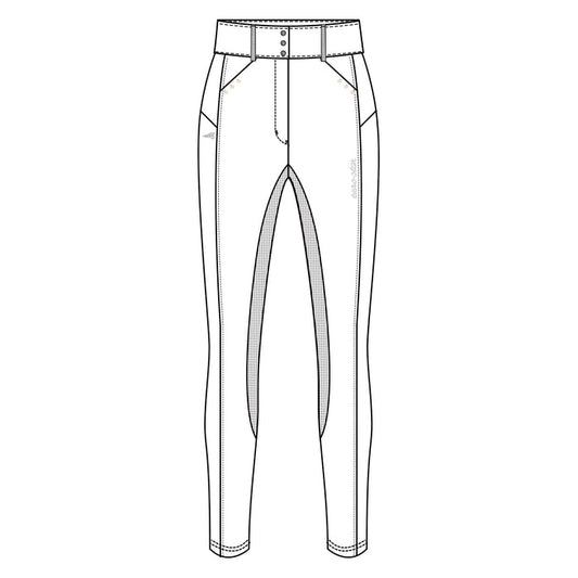 Euro-Star Riding Breeches ESAurelia Comp Grip Connect Full Grip