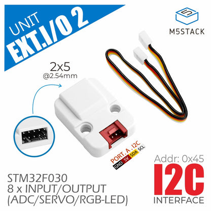Extend I/O Unit 2 (STM32F0) - m5stack-store