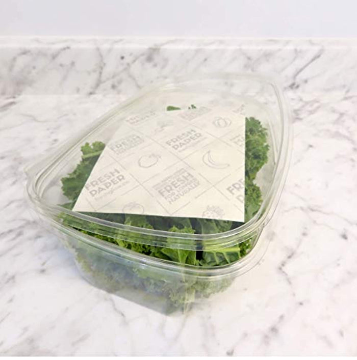 THE FRESHGLOW Co FRESHPAPER Food Saver Sheets for Produce, 8 Reusable Sheets (1 Pack) - Eco Trade Company
