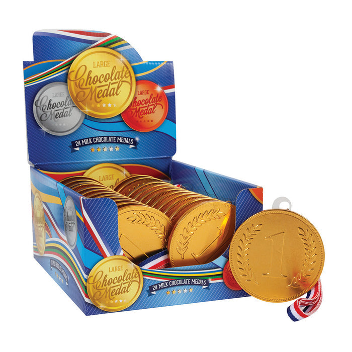 Fort Knox Gold Medallion Chocolate Candy - 24 Count