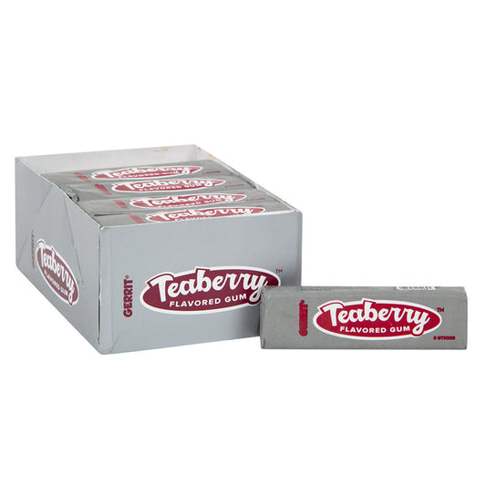 Gerrit Verburg Teaberry Flavor Chewing Gum - 20 Count